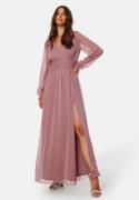 Bubbleroom Occasion Delilah prom dress Dark old rose 44