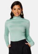 BUBBLEROOM Maxime turtleneck top Dusty green 4XL