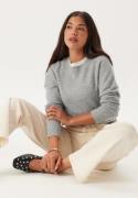 VERO MODA Doffy LS O-Neck Blouse Light Grey Melange M