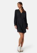 BUBBLEROOM Fenne Shirt Dress Black 34