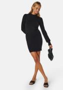 BUBBLEROOM Amra Puff Sleeve Dress Black XL