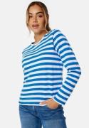 Pieces Kamille LS Blouse Princess Blue Stripe XL