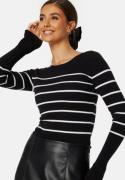 BUBBLEROOM Sabine Knitted Top Striped S