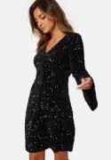 VILA Barina Glitter Dress Black S