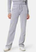 Juicy Couture Del Ray Classic Velour Pant Silver Marl 2 M