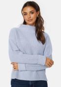 SELECTED FEMME Selma LS Knit Pullover Cashmere Blue XXL