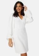 BUBBLEROOM Idalina V-neck Dress White L