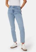 Pieces Pcbella High Waist tap ank jeans Light Blue Denim 30/32