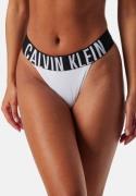 Calvin Klein High Leg Thong White S