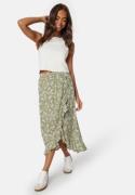 Happy Holly Emma skirt Khaki green / Patterned 48/50