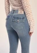 True Religion Becca Mid Rise Bootcut Flap Peak Spot 28