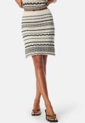 VERO MODA Vmminou Nw Short Skirt Birch Detail:w. Black XS