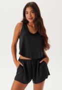 Calvin Klein Tank Short Set Sol Holiday Shine Black S