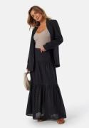 BUBBLEROOM Broderie Anglaise Maxi Skirt Black M