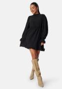 BUBBLEROOM Frill Structured Dress Black M