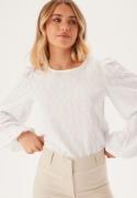 BUBBLEROOM Puff Sleeve Top White XS