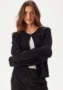 BUBBLEROOM One Button Cardigan Black M