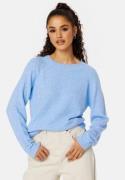 VERO MODA Vmdoffy LS O-Neck Blouse Little Boy Blue Detail:MELANGE L