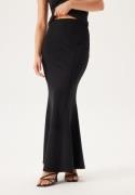 BUBBLEROOM Mermaid Maxi Skirt Black L