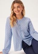 Happy Holly Trumpet Sleeve Lace Cardigan Light blue 36/38