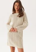 Pieces Pcnuka Ls O-neck Knit Dress Birch M