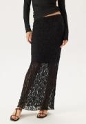 BUBBLEROOM Lace Skirt Black L