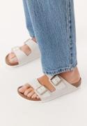 Birkenstock Arizona Nubuck Leather Antique White 38