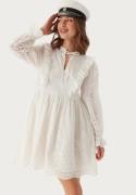 YAS Yasluma Ls Dress Star White 36