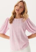 VILA Vikally O-neck 2/4 TOP - NOOS  Winsome Orchid M