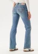 True Religion Becca Mid Rise Boot Cut Big T Crushed Lily 31