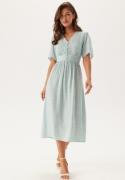 Pieces Tala SS Midi Dress Cloud Blue AOP:FLOWER L