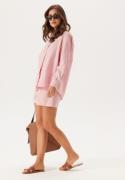 TOMMY JEANS Tjw Rlx Linen Shirt Th3 Precious Pink/STRIPE M