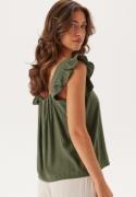 Pieces Pcpia Sl Top Deep Lichen Green XS