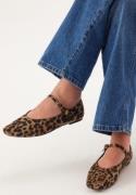 BUBBLEROOM Leo Ballerina Leopard/Brown 36