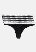 Calvin Klein 5 pack Thong (Low-Rise) BLACK/BLACK/BLACK/BLACK/BLACK XL