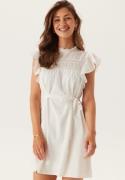 VERO MODA Vmtrine Sl Short Lace Dress Snow White S