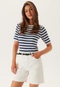 Pieces Pctora Hw Denim Shorts Bright White XS