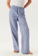 Pieces Pcapia Hw Wide Pants Nautical Blue Stripes:bright W L