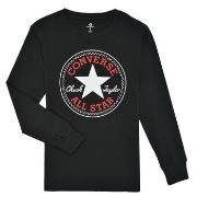 T-paidat pitkillä hihoilla Converse  CHUCK PATCH LONG SLEEVE TEE  8 / ...