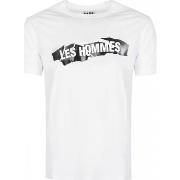 Lyhythihainen t-paita Les Hommes  LKT200-703P | Round Neck T-Shirt  EU...