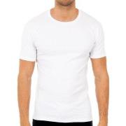 Lyhythihainen t-paita Abanderado  0206-BLANCO  EU XXL