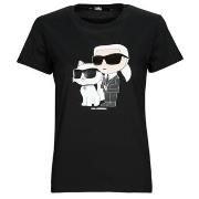 Lyhythihainen t-paita Karl Lagerfeld  IKONIK 2.0 T-SHIRT  EU S