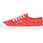 Tennarit Kawasaki  Polka Canvas Shoe  5030 Cherry Tomato  36