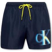 Shortsit & Bermuda-shortsit Calvin Klein Jeans  km0km00800-dca blue  E...
