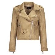 Nahkatakki Only  ONLSCOOTIE FAUX SUEDE BIKER JACKET OTW  EU S