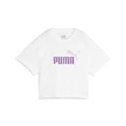 Lyhythihainen t-paita Puma  GRILS LOGO CROPPED TEE  5 / 6 Jahre