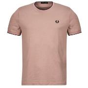 Lyhythihainen t-paita Fred Perry  TWIN TIPPED T-SHIRT  EU XXL