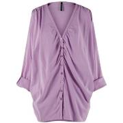 Paksu takki Wendy Trendy  Cardigan 220966 - Lilas  Yksi Koko