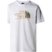 T-paidat & Poolot The North Face  Rust 2 T-Shirt - White  EU S