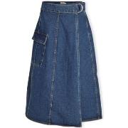 Lyhyt hame Vila  Norma Skirt - Medium Blue Denim  FR 36